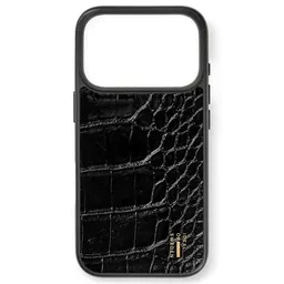 Ideal of Sweden iDeal of Sweden MagSafe-Hülle aus veganem Leder für das Apple iPhone 18 Pro Max / 17 Pro Max - Black Croco – Produktbild 1 von 1