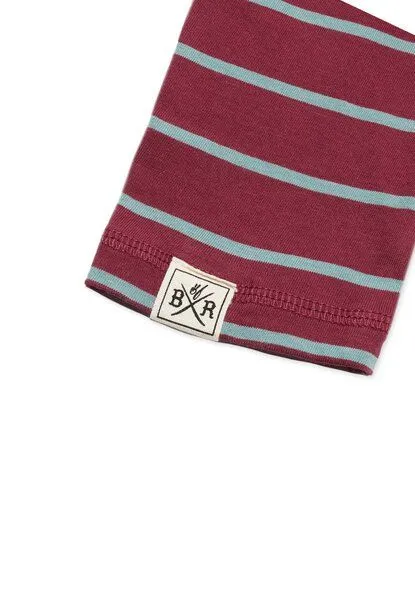 Band of Rascals Band of Rascals Striped Longsleeve, Bordeaux, – Produktbild 4 von 4