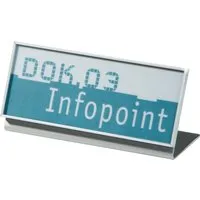 SignSystems SignSystems Tischaufsteller "NewAge" 15,0 x 6,0 cm – Produktbild 1 von 1