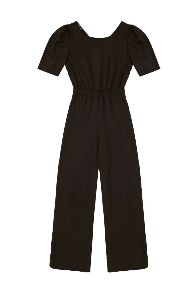WiDDA Widda Damen vegan Jumpsuit Candy Schwarz, Schwarz, – Produktbild 2 von 2