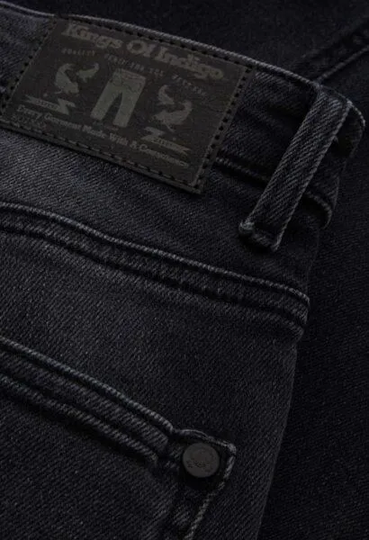 Kings Of Indigo Kings Of Indigo Jeans - Christina High, Schwarz (rover vintage black), – Produktbild 1 von 5