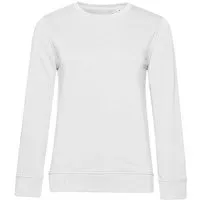 B&C Collection B&C Collection Damen Inspire Crew Neck Sweatshirt Pullover, White, – Produktbild 1 von 1