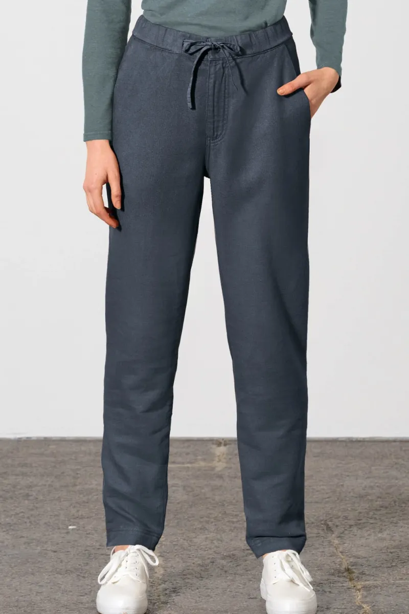 HempAge Hempage Herren vegan Hose Unisex Dunkelgrau, Grau, – Produktbild 2 von 2