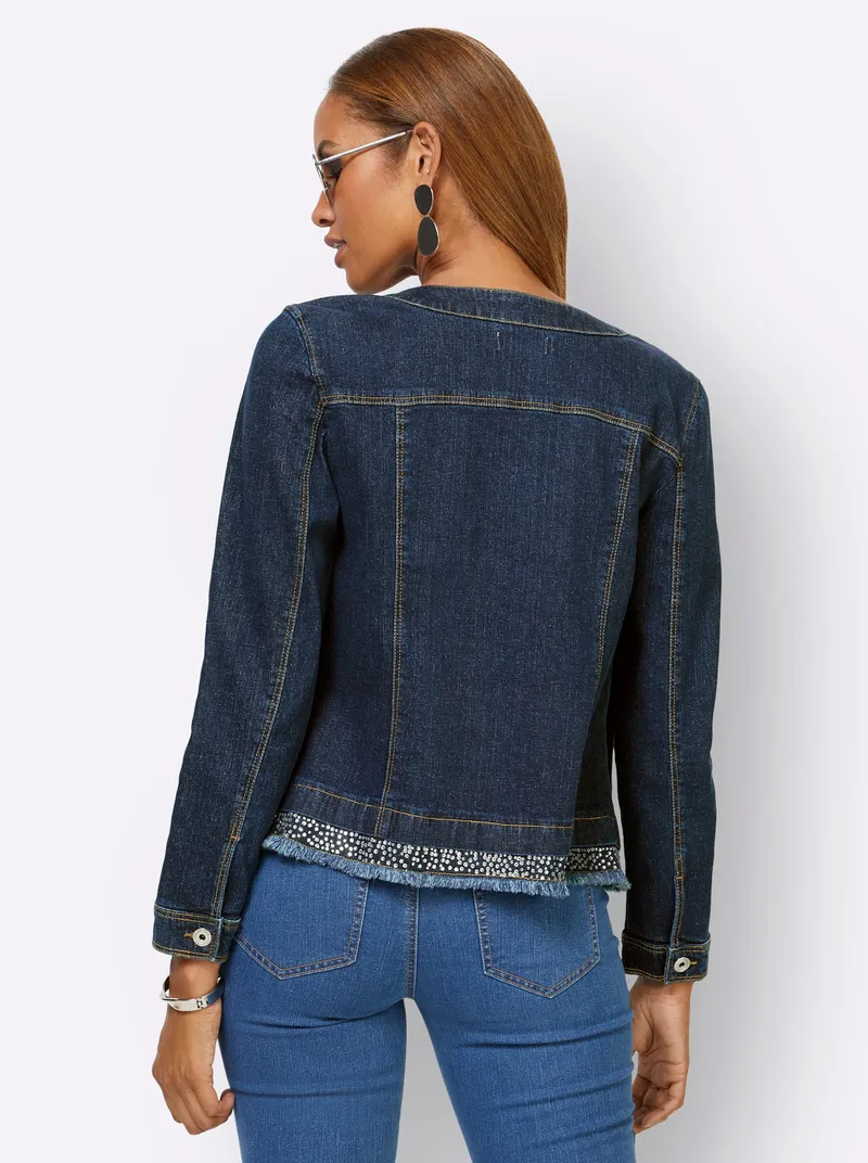Witt Jeansblazer, Dark blue, – Produktbild 2 von 2