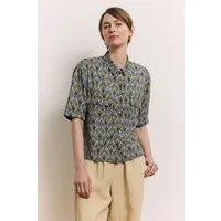 Tranquillo Bluse Anii aus EcoVero™ Viskose - green tulip / 38 – Produktbild 1 von 2