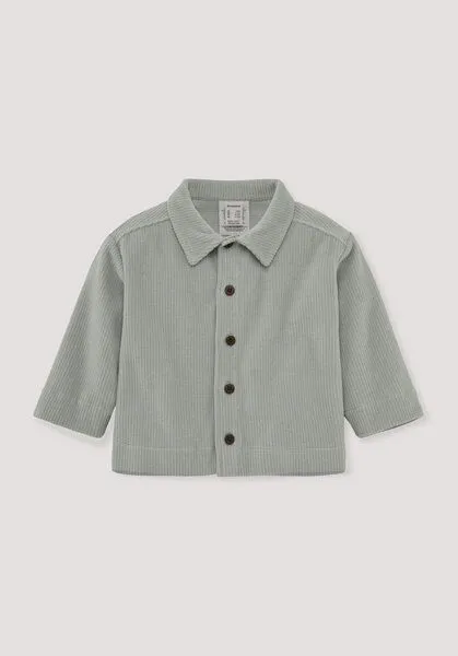 hessnatur hessnatur Cord-Jacke Mini Boho aus reiner Bio-Baumwolle, Nebelblau, – Produktbild 1 von 3