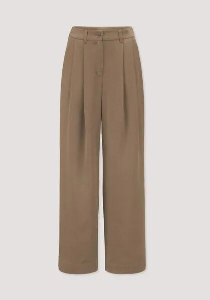 hessnatur hessnatur Twill-Hose Wide Leg aus TENCEL Lyocell, Camelbraun, – Produktbild 3 von 3