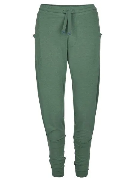 nice to meet me nice to meet me Baggy Pant Unisex B-Ware mit TENCEL Lyocell und Bio-Baumwolle, Olive, – Produktbild 2 von 3