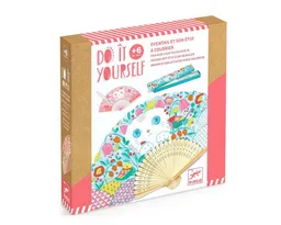 DJECO Kreativset DIY Bastelset Fächer Koneko von DJECO Kreatives Malset für Kinder ab 6 – Produktbild 1 von 1