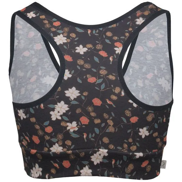 Frija Omina Frija Omina Bio Sport-Top Athla Muster, Fleur-noir (schwarz), – Produktbild 2 von 2