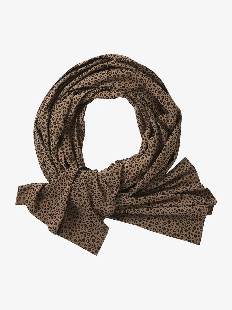 Envie De Fraise Baby Tragetuch mit Leo-Print ENVIE DE FRAISE, Beige, – Produktbild 3 von 3