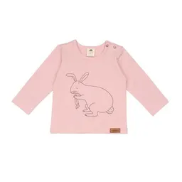 Walkiddy Langarmshirt Baby Bio-Baumwolle Rosa – weicher Jersey von Walkiddy, hautfreundlich, vegan & fair produziert – nachhaltige, hautfreundliche & langlebige Qualität von Walkiddy – Produktbild 1 von 1
