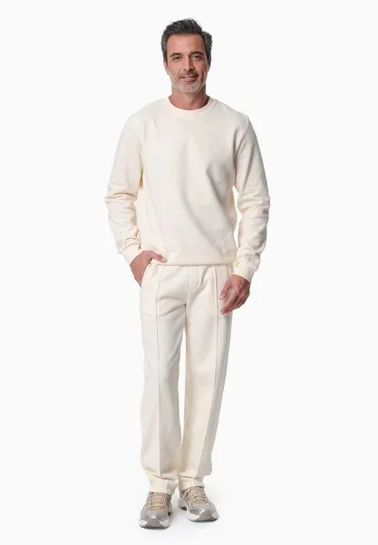 ORGANICATION ORGANICATION SCOTT | Sweatshirt aus Bio-Baumwolle, Off white, – Produktbild 2 von 4