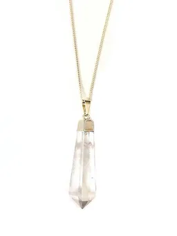 Crystal and Sage Bergkristall Pendel Halskette von Crystal and Sage – Produktbild 1 von 1