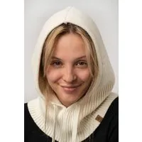 Kopyto Kopyto Feinstrick Balaclava CAPYBARA Plüsch Wollkapuze 100% Merinowolle RWS-zertifiziert Eco, Creme, – Produktbild 1 von 1