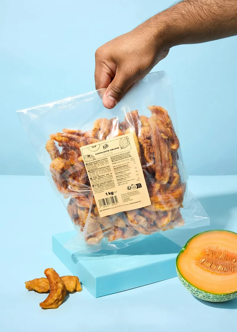 KoRo Cantaloupe-Melone 1 kg – Produktbild 4 von 5