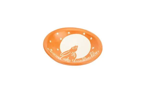 El Puente El Puente Schale "Hase" | Fair Trade & Handmade aus Kenia, Orange, – Produktbild 1 von 2