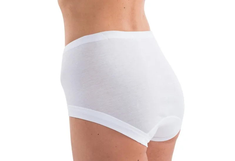 HERMKO Taillenslip 1140 (Pack, 5er) 116 % Bio-Baumwolle kochfest, classic, mit Tunnelzug, Weiß, – Produktbild 2 von 2