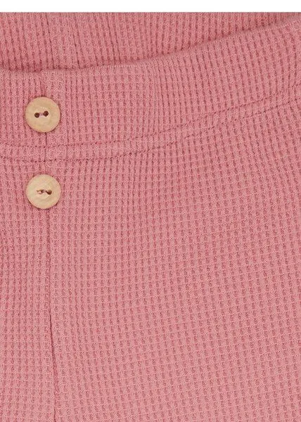 loud + proud loud + proud Babys & Kinder Hose in Waffelstruktur, GOTS-zertifiziert, Sorbet(rosa), – Produktbild 1 von 3