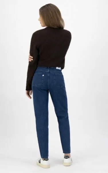 MUD Jeans MUD Jeans Jeans Loose Fit - Bailey -, Stone indigo (blau), – Produktbild 3 von 4