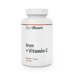GymBeam GymBeam Eisen + Vitamin C 90 Kapseln – Produktbild 1 von 1