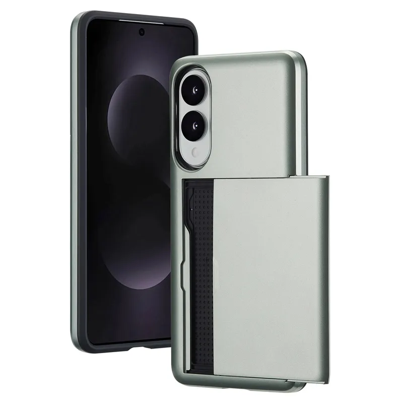 imoshion imoshion Backcover mit Kartenfach für das Samsung Galaxy S25 Edge, Grün, – Produktbild 1 von 1