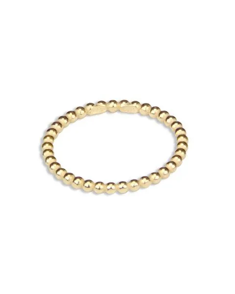 lille mus lille mus Ring 'Kugeln' 925, Gold, – Produktbild 3 von 4