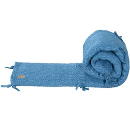 roba Roba Nestchen passend für Babybetten 60x120cm oder 70x140 cm 'Seashells' indigo – Produktbild 1 von 1