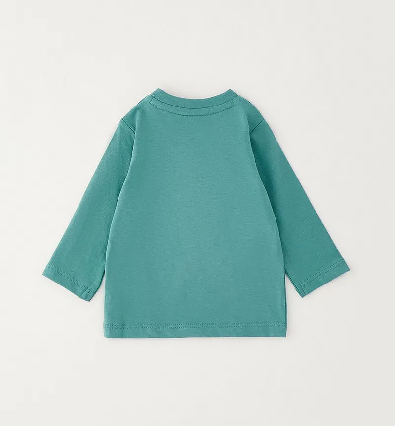 IDO IDO Sweatshirt BABY BOY SWEATER, Grün, – Produktbild 2 von 2