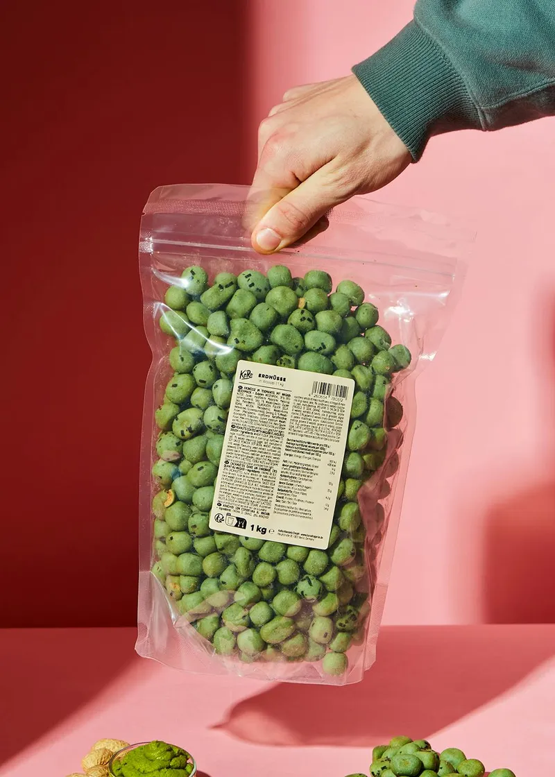 KoRo Erdnüsse mit Wasabi 1 kg – Produktbild 5 von 5