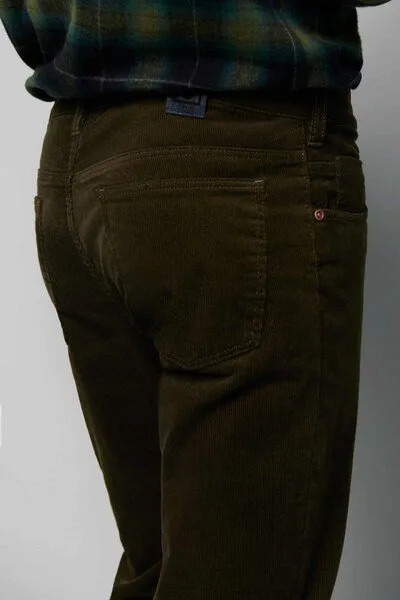 M 5 BY MEYER M 5 BY MEYER Casual Cord Five Pocket, Grün (dunkelgrün), – Produktbild 5 von 5