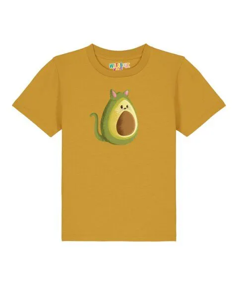 watabout.kids watabout.kids T-Shirt Kinder Avocato, Ochre, – Produktbild 1 von 2
