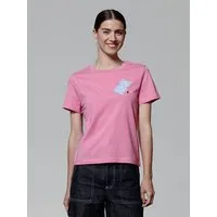 watapparel watapparel T-Shirt Frauen Swimmingpool chilling, Bubble pink, – Produktbild 1 von 1