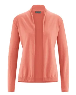 HempAge Hempage Damen vegan Leichte Strickjacke In Pfirsich – Produktbild 1 von 1