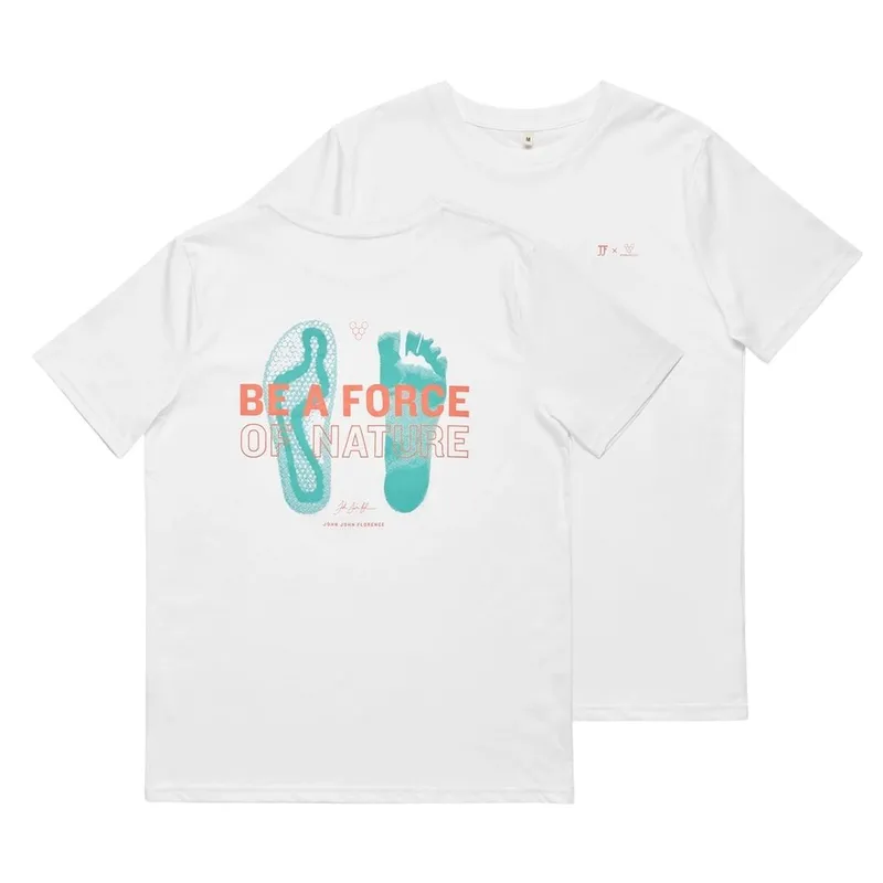 Vivobarefoot Force Of Nature T-Shirt S, Weiß, – Produktbild 1 von 1