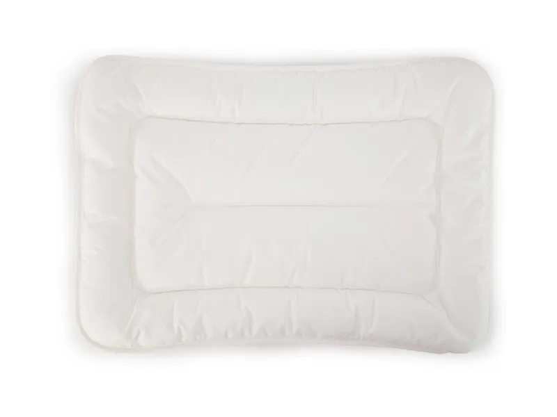 HANS NATUR Flachkissen für Babys und Kleinkinder Cellulosefaser waschbar Maße 40 x 60 x 3 cm, 120 g, Perkal-Inlett – Produktbild 1 von 2