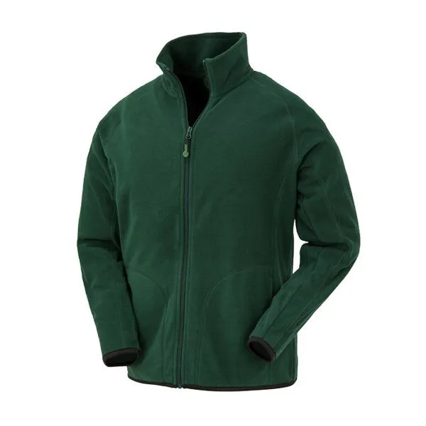 Result Genuine Recycled Result Genuine Recycled Recycelte Unisex leichte Fleecejacke Übergangsjacke Berufsbekleidung 5 Farben, Grün (forest), – Produktbild 1 von 3