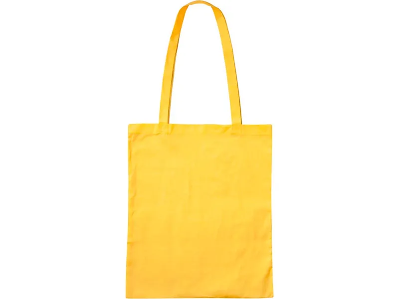 Memo Memo Baumwoll-Tragetaschen,gelb 38x42 cm mit zwei langen Henkeln – Produktbild 1 von 1