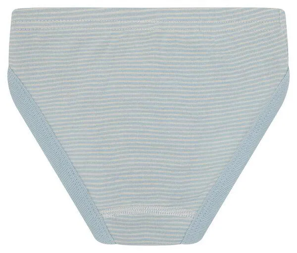 loud + proud loud + proud Babys & Kinder Doppelpack Slips aus Feinripp, GOTS-zertifiziert, Eisblau(blau), – Produktbild 4 von 4