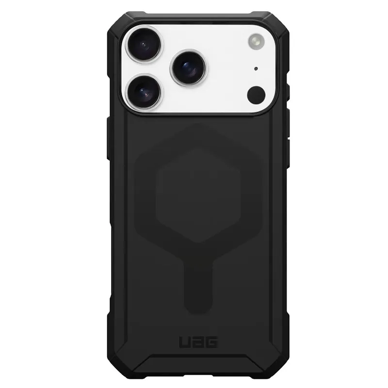 Urban Armor Gear MagSafe Hülle für Apple iPhone 17 Pro Max, Urban Armor Gear, Essential Armor, Schwarz – Produktbild 1 von 1