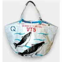 REFISHED fair fashion REFISHED fair fashion Tasche 'SOULMATE' - upcycelte Fischfuttersäcke – Produktbild 1 von 1