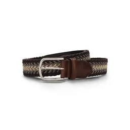 Nae Vegan Shoes Nae Vegan Shoes NAE Aran Brown Veganer Herren Flechtgürtel – Produktbild 1 von 1
