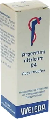 Weleda WELEDA ARGENTUM NITRICUM D 4 Augentropfen 10 ml Augentropfen – Produktbild 1 von 1