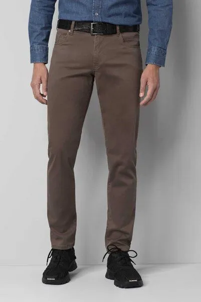 M 5 BY MEYER M 5 BY MEYER Soft Pima Cotton Five Pocket, Braun (braun), – Produktbild 3 von 5