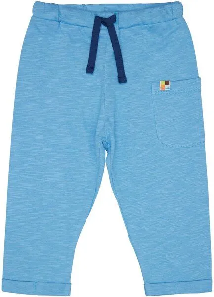 loud + proud loud + proud Babys & Kinder Hose Slub Jersey, GOTS-zertifiziert, Basin(blau), – Produktbild 2 von 2