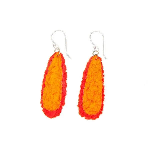 Sundara Sundara Ohrringe EVE, Orange, – Produktbild 1 von 2