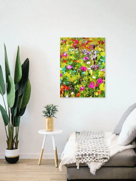 Photocircle Photocircle Poster / Leinwandbild - Meadow Flowers – Produktbild 4 von 4