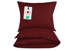 Carpe Sonno Bettwäsche Leichte Renforce Bettwäsche 135x200 155x220 Baumwolle Einfarbig Uni, Renforcé, 2 teilig, Uni Bettbezug 135x200 Bordeaux - Extra Leicht & Oeko-Tex – Produktbild 1 von 1