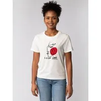 watapparel watapparel T-Shirt Frauen Self love, Off white, – Produktbild 1 von 1