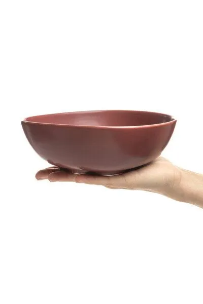 Tranquillo Tranquillo Müslischale VALLORA – Steinzeug, Rot, – Produktbild 5 von 5
